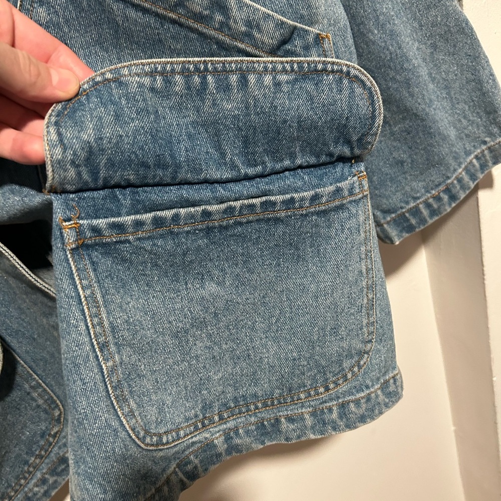 DENIM CHORE JACKET heavy duty high quality size Large - Picture 4 of 10